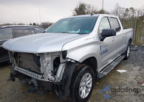 2019 Chevrolet Silverado 1500 Rst из США, поврежденный, VIN 3GCUYEED7KG196083